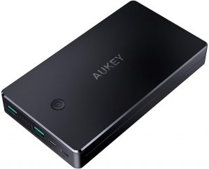 AUKEY Batería Externa 20000mAh Power Bank